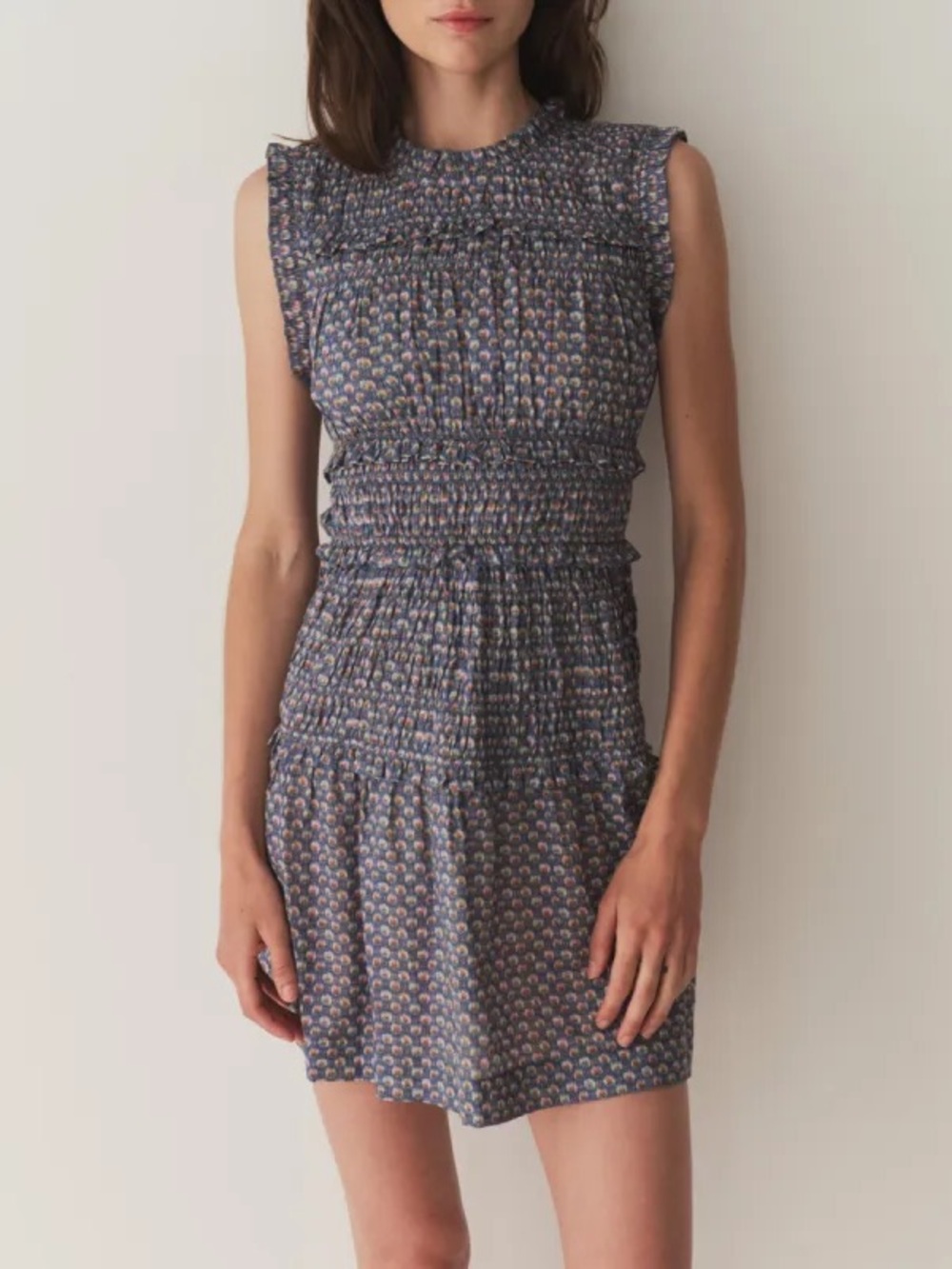 DOEN Tracie Dress Dahlia IKAT